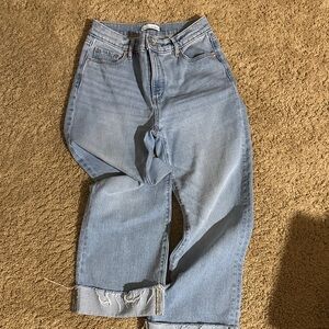 LOFT Light Blue Ankle Jeans